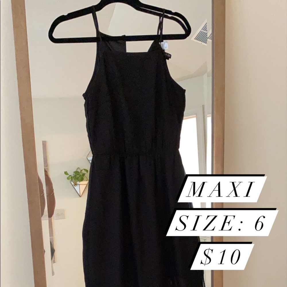 Long maxi dress